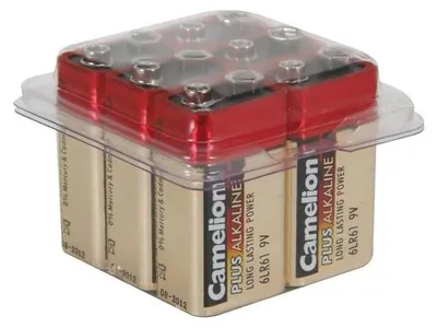 Image de Alcaline E-block 9v-500mah (6 Pcs/boîte)