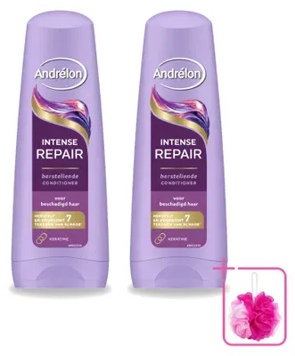 Image de 2 x Après-shampooing réparateur intense Andrélon - 200 ml - Lot économique - 2 pièces