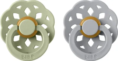 Obrázek produktu pro BIBS Boheme dudlíky z přírodního kaučuku 2 ks velikost 2, Sage/Cloud