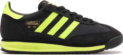 Produktbild von Herren adidas SL72 Schwarz/Solargelb/Goldmetallic Turnschuhe Größe: 44 2/3