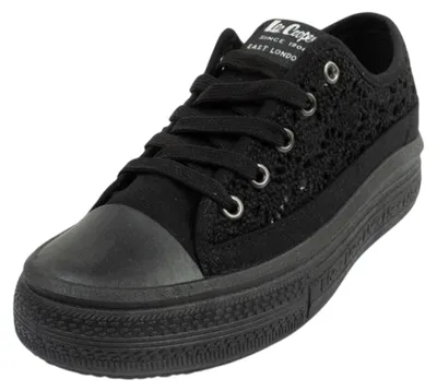 Produktbild von Lee Cooper - "LCW-23-44-1618L" Sneaker für Damen PP8481 (40,5 EU) (Schwarz)