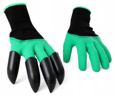 Produktbild von Gartenhandschuhe - Arbeitshandschuhe - Handschuhe mit Krallen - Gartengeräte Handschuhe