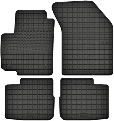 Produktbild von Gummimatten passend für  Suzuki Swift III (2005-2010) Gummi Fußmatten Satz Schwarz + Stopper