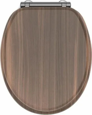 Image de Siège de toilette Gelco Walnut