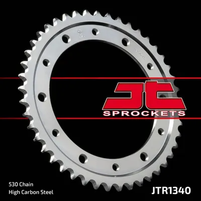 Produktbild von JTSPROCKETS Kettenrad JTR1340.43 hinten Kohlenstoffstahl