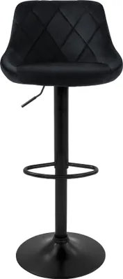 Obrázok produktu pre ML-Design sada 2 barových stoličiek Barová stolička otočná o 360°, čalúnená barová stolička s operadlom a opierkou na nohy, 62-82 cm