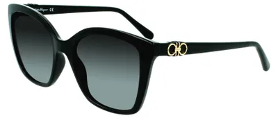 Produktbild von Ferragamo SF1026S Black 54/19/140 Damen Sonnenbrillen