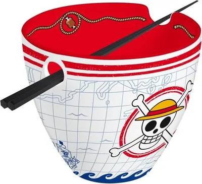 Immagine prodotto di One Piece - Monkey D. Ruffy - Ciotola con bacchette