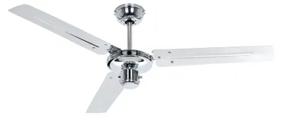 Produktbild von Deckenventilator mit Zugkette Tristar-Z Chrom 122 cm