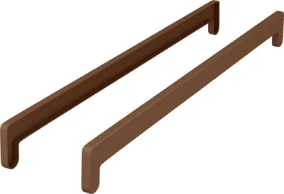 Zdjęcie produktu dla VILO – osłona do parapetu – nasadka – odporna na promieniowanie UV – wytrzymałe PVC – 420 mm orzech