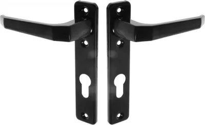 Produktbild von K-90 (165) Türdrücker schmal 72mm schwarz