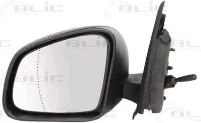 Produktbild von BLIC 5402-09-2002243P Außenspiegel Seitenspiegel Links für RENAULT TWINGO II (CN0) Asphärisch Grundiert Manuell