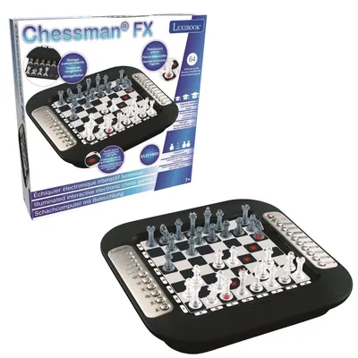 Produktbild von Lexibook Chessman® FX, Elektronisches Schachspiel mit Berührungstastatur und Lic