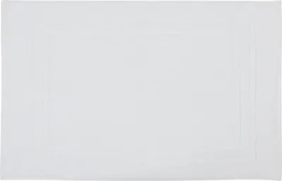 Produktbild von DoubleDry Hotel Badematte 50 x 80 cm – 100% Baumwolle – Weich und Saugfähig – Weiß