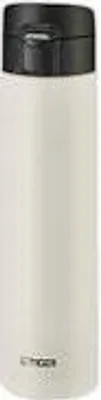 Image de Bouteille thermos Tiger MKA-K - Acier inoxydable - Aigrette Blanche - Série hygiénique BioGuard+ avec protection antibactérienne et finition SuperClean Plus Bouteille thermos Tiger MKA-K - Acier inoxydable - Aigrette Blanche - Série hygiénique BioGuard+ avec protection antibactérienne et finition SuperClean Plus