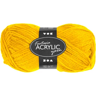 Obrázok produktu pre Creativ Company 421790, Žltá, Akrylový, 80 m, 40 °C, 50 g