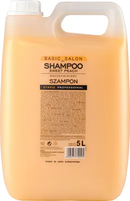 Produktbild von Stapiz | Friseurschampoo BASIC - 5000 ml - Pflegendes Haarshampoo - Feuchtigkeit - Glanzpflege