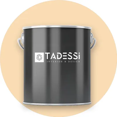 Produktbild von TADESSI Wandfarbe Beige - Graubeige - abwaschbare Innenfarbe matt - Dispersionsfarbe - Geruchsarm und Lösemittelfrei - 5 Liter Gebinde