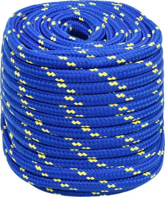 Produktbild von vidaXL Bootsseil Blau 16 mm 25 m Polypropylen