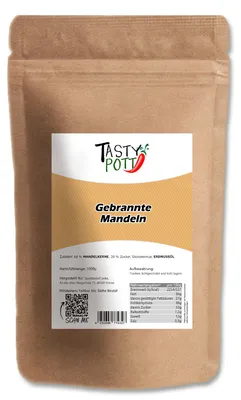 Produktbild von Tasty Pott Gebrannte Mandeln ab 1kg Beutel