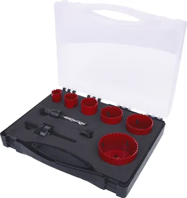 Immagine prodotto di KS TOOLS Set di seghe a tazza per elettricisti, 8 pezzi ( 129.5570 )