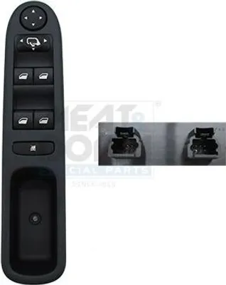 Produktbild von MEAT & DORIA 26469 Fensterheberschalter passend für PEUGEOT 307 CC (3B) Vorne Links Fensterheber Schalter