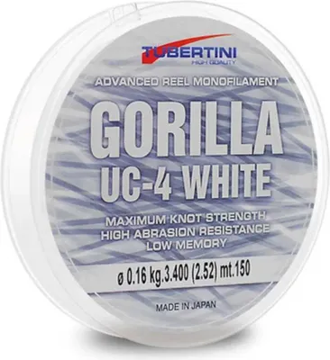 Obrázok produktu pre Tubertini Uc4 Monofilové vlasce 600 M Biela 0.200 mm Biela 0.200 mm