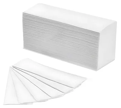 Immagine prodotto di Fazzoletti di carta piegati a Z, biodegradabili - 900 pezzi