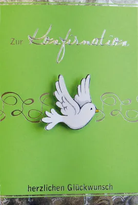 Produktbild von Konfirmation - Glückwunschkarte im Format 11,5 x 17 cm mit