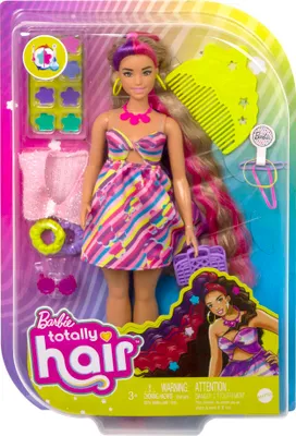 Zdjęcie produktu dla Barbie Totally Hair HCM89, Lalka modowa, Damski, 3 lat(a), Dziewczyna, 298 mm, 184 g