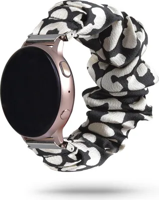 Produktbild von Strap-it Samsung Galaxy Watch 6 Classic 43mm Scrunchie Armband (Gesprenkelt)
