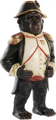 Image de Figurine décorative DKD Home Decor 16,5 x 12 x 32 cm Gorille