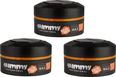 Produktbild von Fonex Gummy Styling Wax Bright Max Hold 3er Set je 150ml