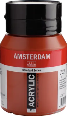 Produktbild von Royal Talens Acrylfarbe 411 Sienna Burnt 500 ml Amsterdam Dose