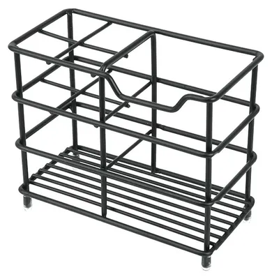Obrázek produktu pro Držák na zubní kartáčky z nerezové oceli, 4 přihrádky, montáž na zeď bez vrtání, pro elektrické zubní kartáčky