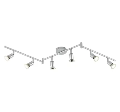 Produktbild von Briloner  Picco LED Deckenlampe 6-flammig Spot Schwenkbar Strahler Titanfarbig