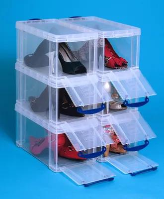 Aufbewahrungsbox mit Deckel, 8 L, transparent, stapelbar