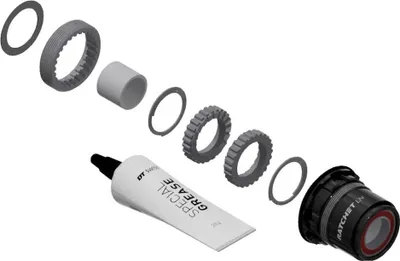 Produktbild von DT Swiss Umrüstkit HR-Nabe Alu, 3 Pawl in Ratchet, Sram XD (1 Set)