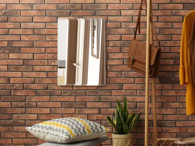 Produktbild von Wandspiegel SOFIA mit Facettenschliff 40x60cm