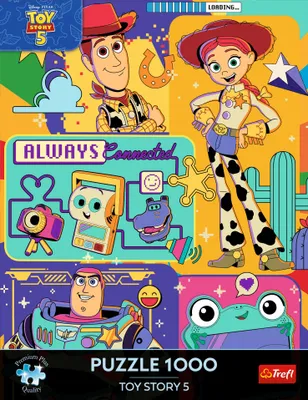 Produktbild von Trefl, Toy Story 5, 1000 Teile Premium Plus Puzzle