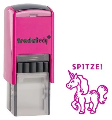 Produktbild von trodat Motivstempel Printy Pink "Einhorn" 4922