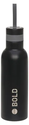 Produktbild von Lässig Trinkflasche Edelstahl Bold Black Art. Nr.