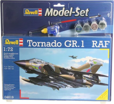Produktbild von Revell Model Set Tornado GR.1 RAF - Flugzeug-Modellbausatz; 64619