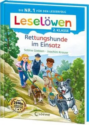 Produktbild von Leselöwen 2. Klasse - Rettungshunde im Einsatz