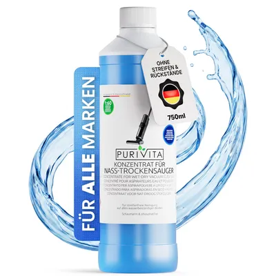 Produktbild von PURIVITA® Konzentrat für Nass-Trockensauger und Saugwischer, 750 ml Frischeduft