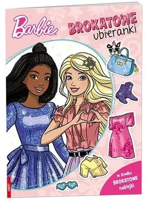 Zdjęcie produktu dla Mattel Barbie Brokatowe ubieranki SDLB-1106
