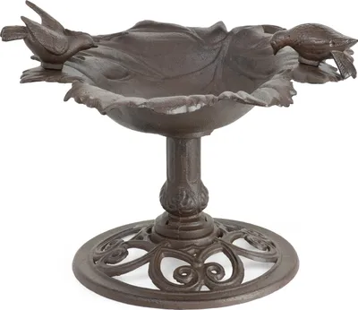 Produktbild von Moritz Vogeltränke 51 x 46 x 42 cm Gusseisen Wildvogeltränke Vogelbad Vogeltrinkschale Vogelbecken