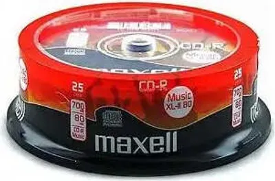 Produktbild von Płyta CD-R Music XL-II MAXELL, 700 MB, 80 min, 25 szt