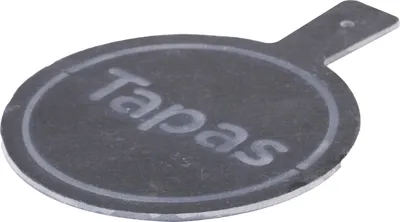 Produktbild von Schieferplatte Tapas Snack Platte Brett zum Servieren Bako Rund