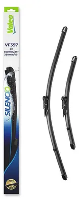 Obrázek produktu pro VF397 600 + 380 mm Valeo Silencio ploché stěrače čelního skla